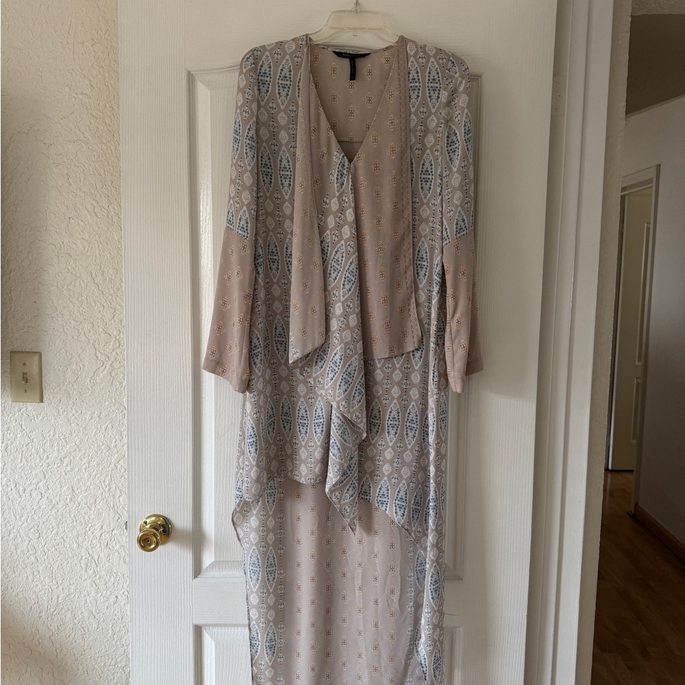 BCBG Size XXS Kyndal Tapestry Dress